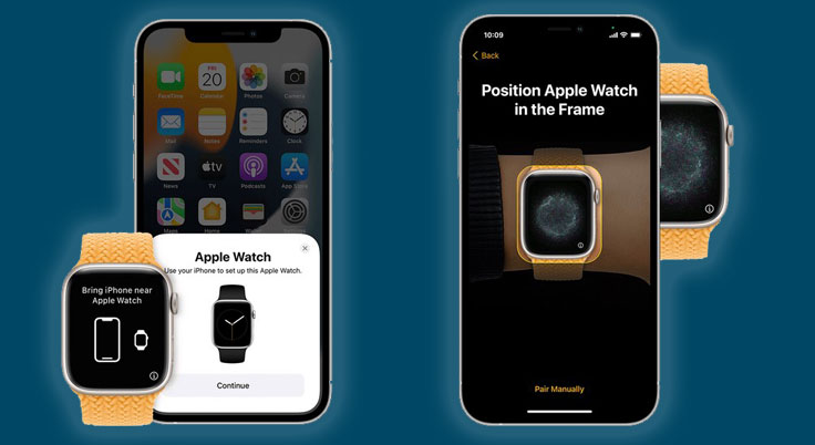 pairing apple watch to iphone 13
