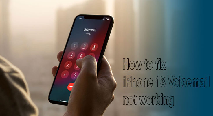 iphone 13 voicemail not working