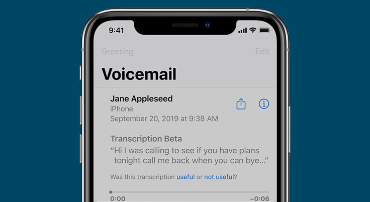 set up voicemail on iphone 13