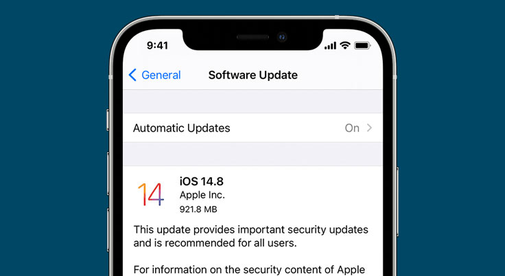 update ios iphone 13